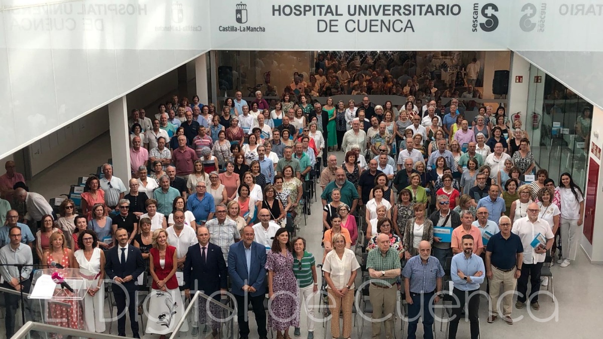 Foto: Homenaje a los sanitarios que han formado parte del Servicio de Salud de Castilla-La Mancha 2020/2024
