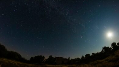 Fotografía Perseidas, autor Esteban García