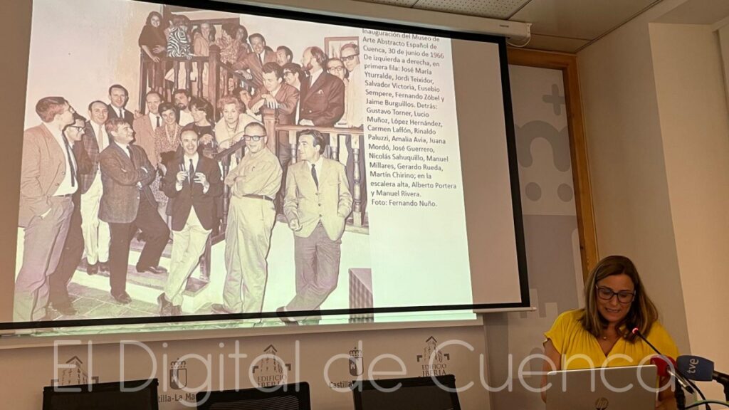 Foto: Inauguración del Museo de Arte Abstracto Español
