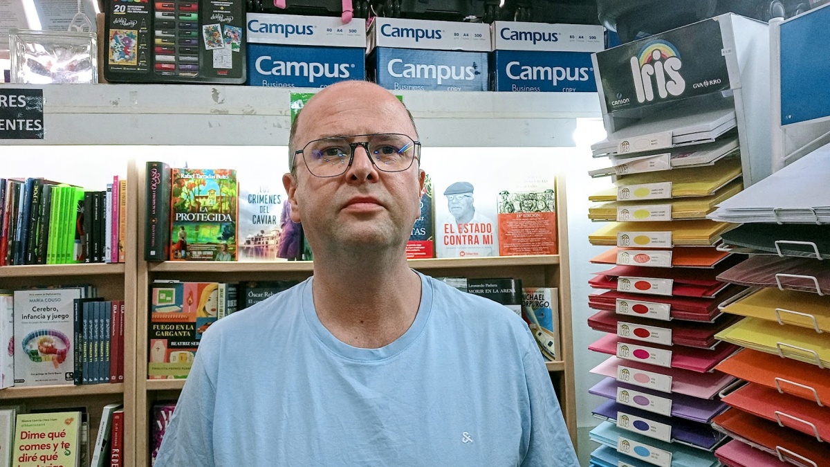 Foto: José Rivera, librería Fermín Caballero